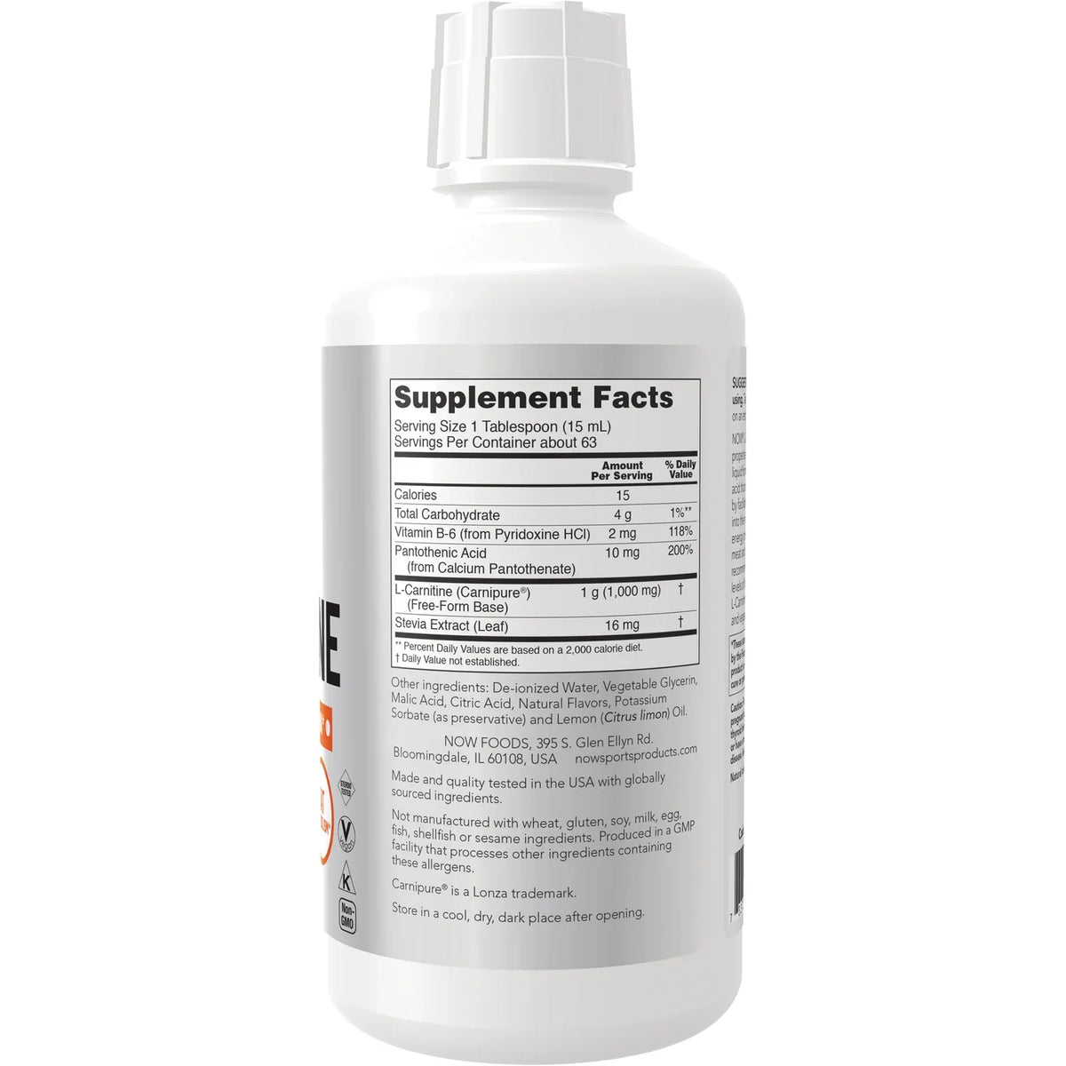 Liquid L-Carnitine - Citrus