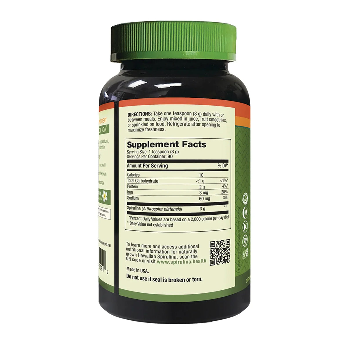Pure Hawaiian Spirulina