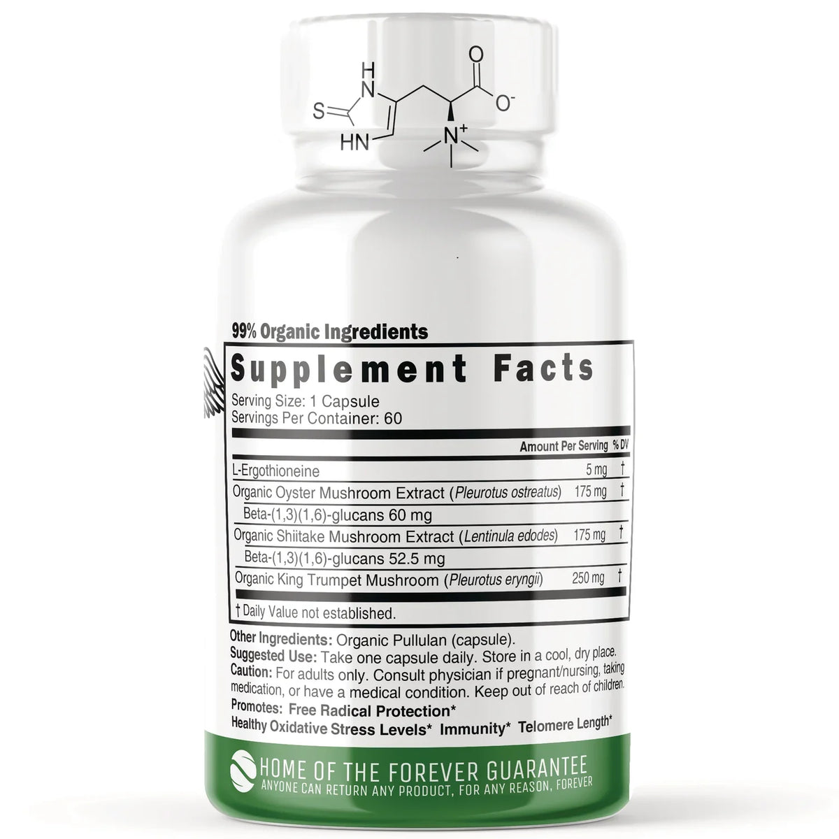 Nutri Mushroom Complex L-Ergothioneine