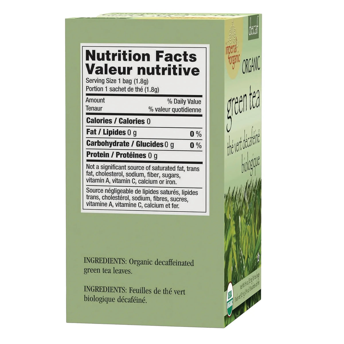Imperial Organic Green Tea Decaf