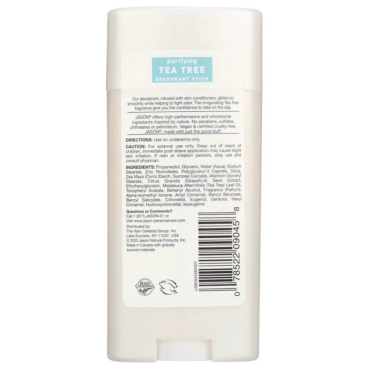 Purifying Tea Tree Deodorant Stick