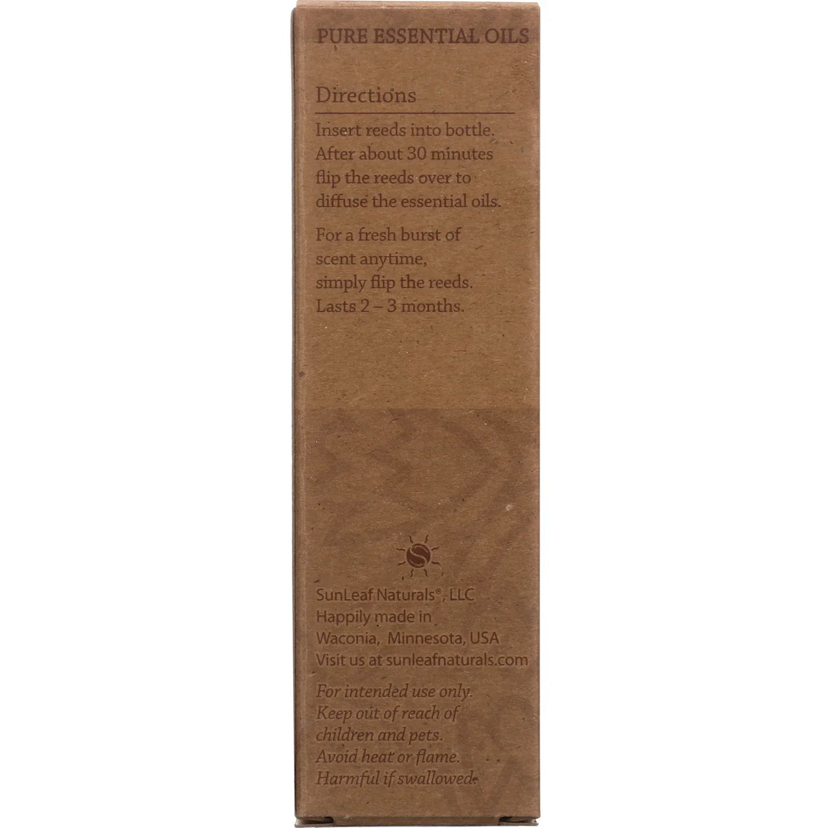 Pure Essential Reed Diffuser - ClarySage/Lavender