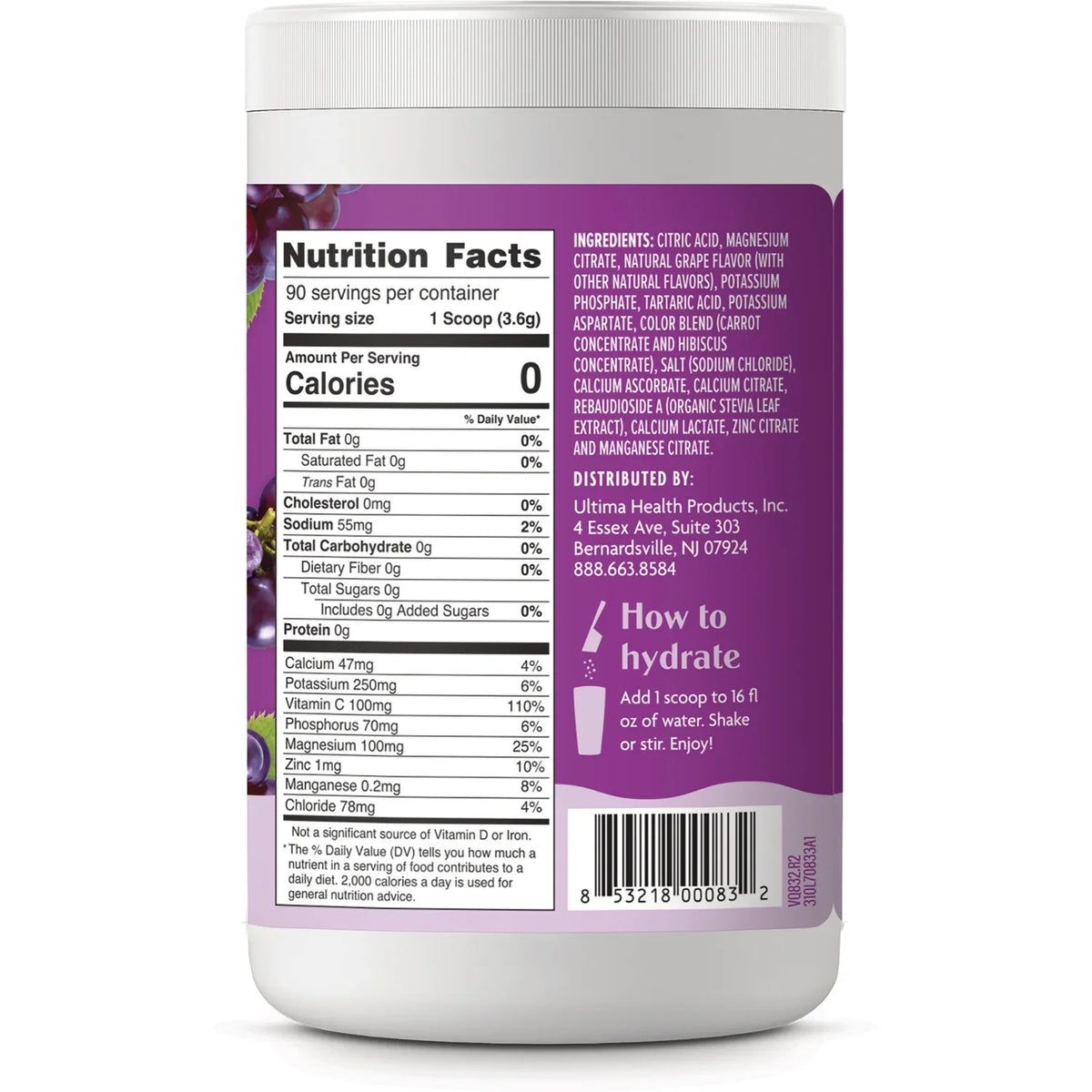 Daily Electrolyte Drink Mix - Grape