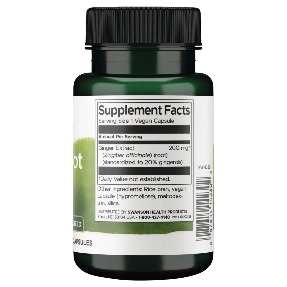 Ginger Root Extract - Maximum Strength Standardized