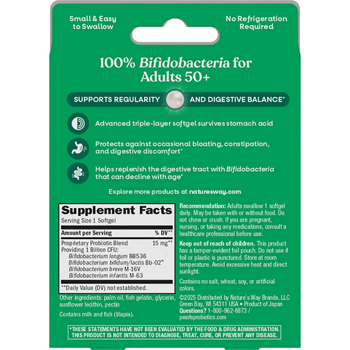 Adult 50+ Probiotic Pearls