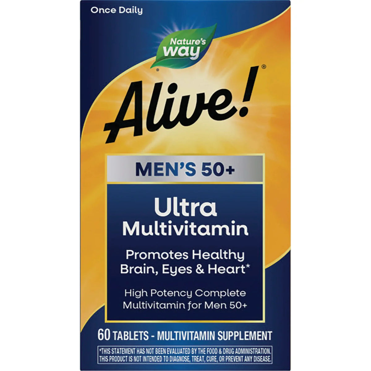 Alive! Men's 50+ Ultra Multivitamin