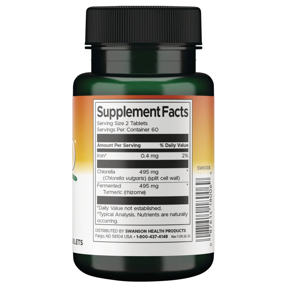 Chlorella & Fermented Turmeric
