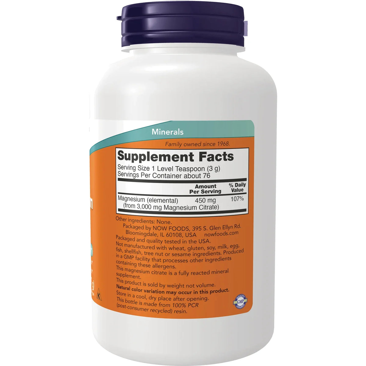 Magnesium Citrate Pure Powder