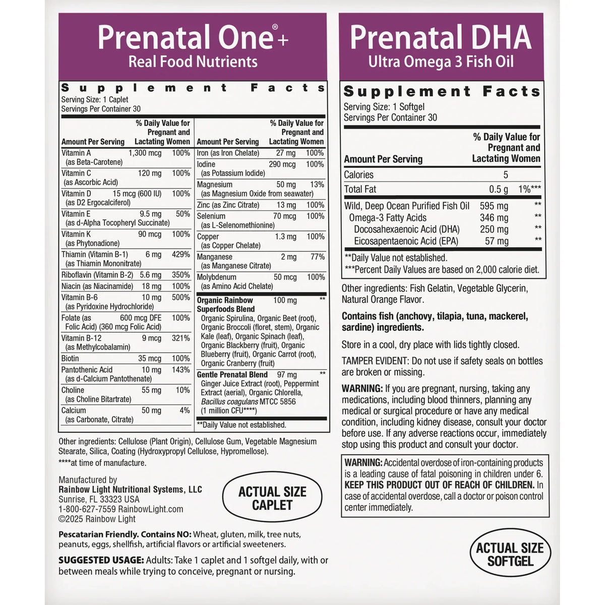 Prenatal Daily Duo Multivitamin and DHA