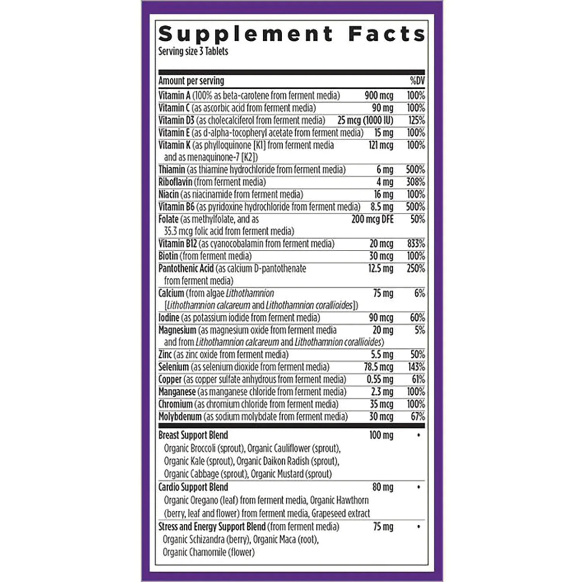 Women's Advanced Multivitamin 40+