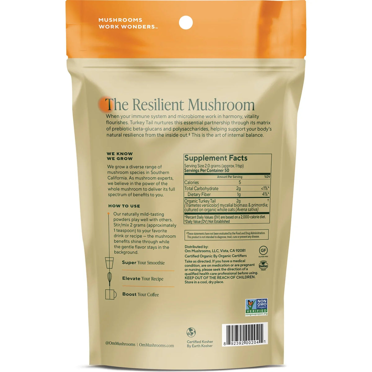 Turkey Tail Mushroom Powder