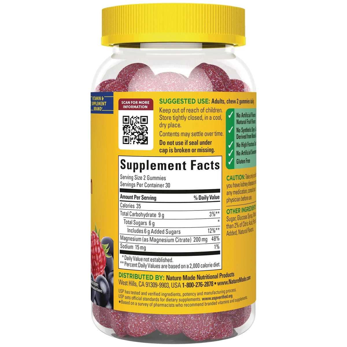Magnesium Citrate Gummies - Mixed Berry