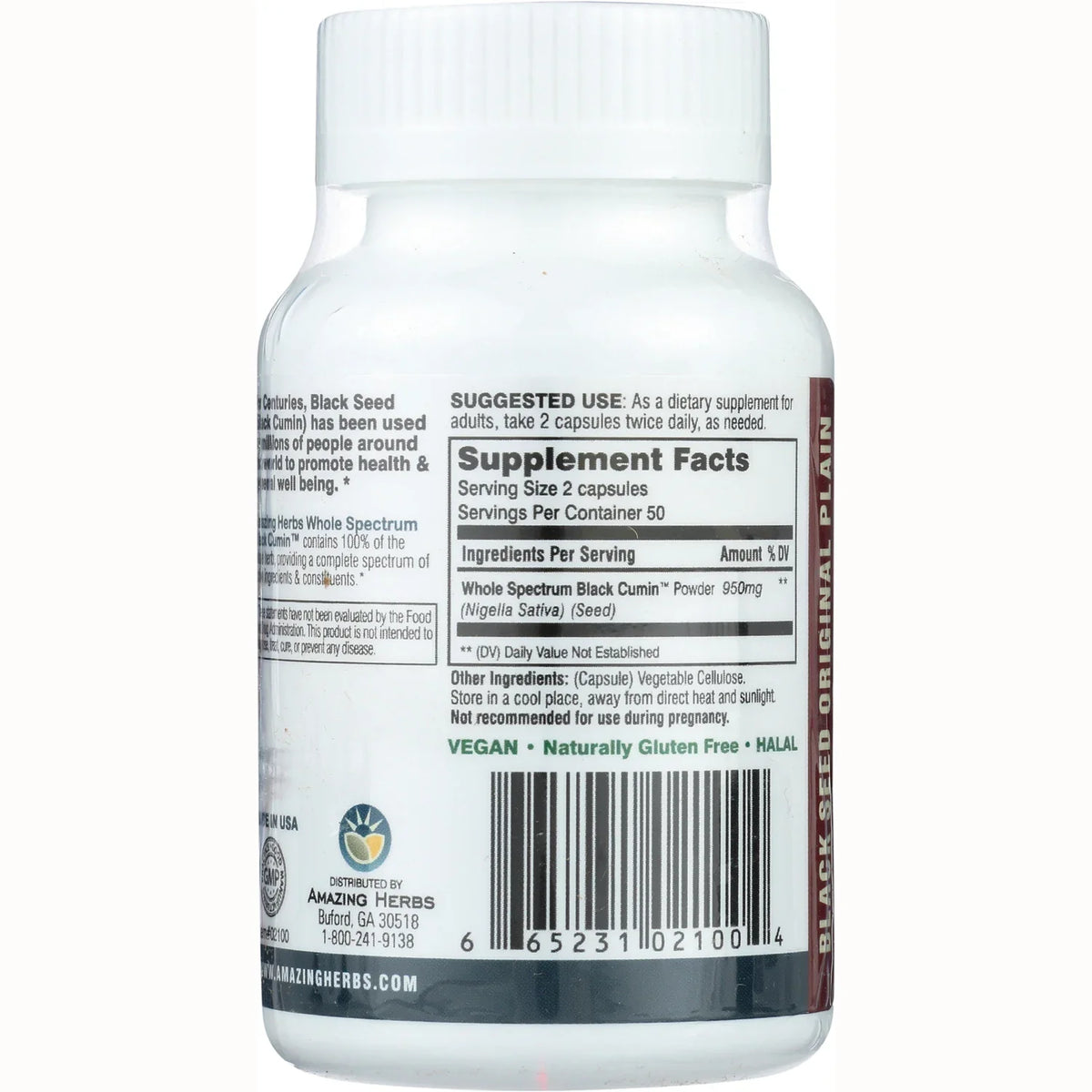 Black Seed Original Plain