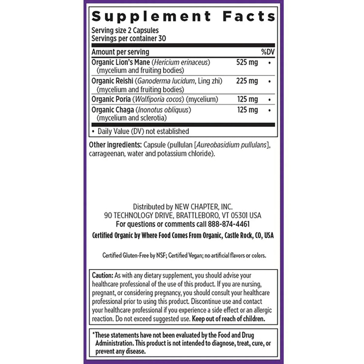 Mind Force Lion's Mane Mushroom Blend