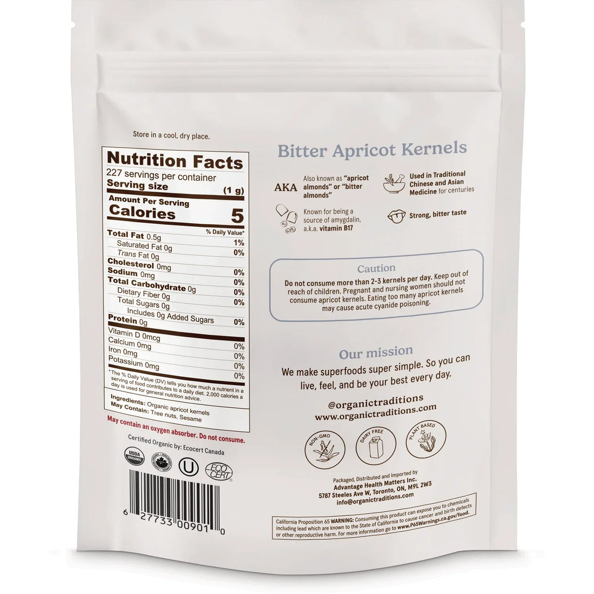Bitter Apricot Kernels