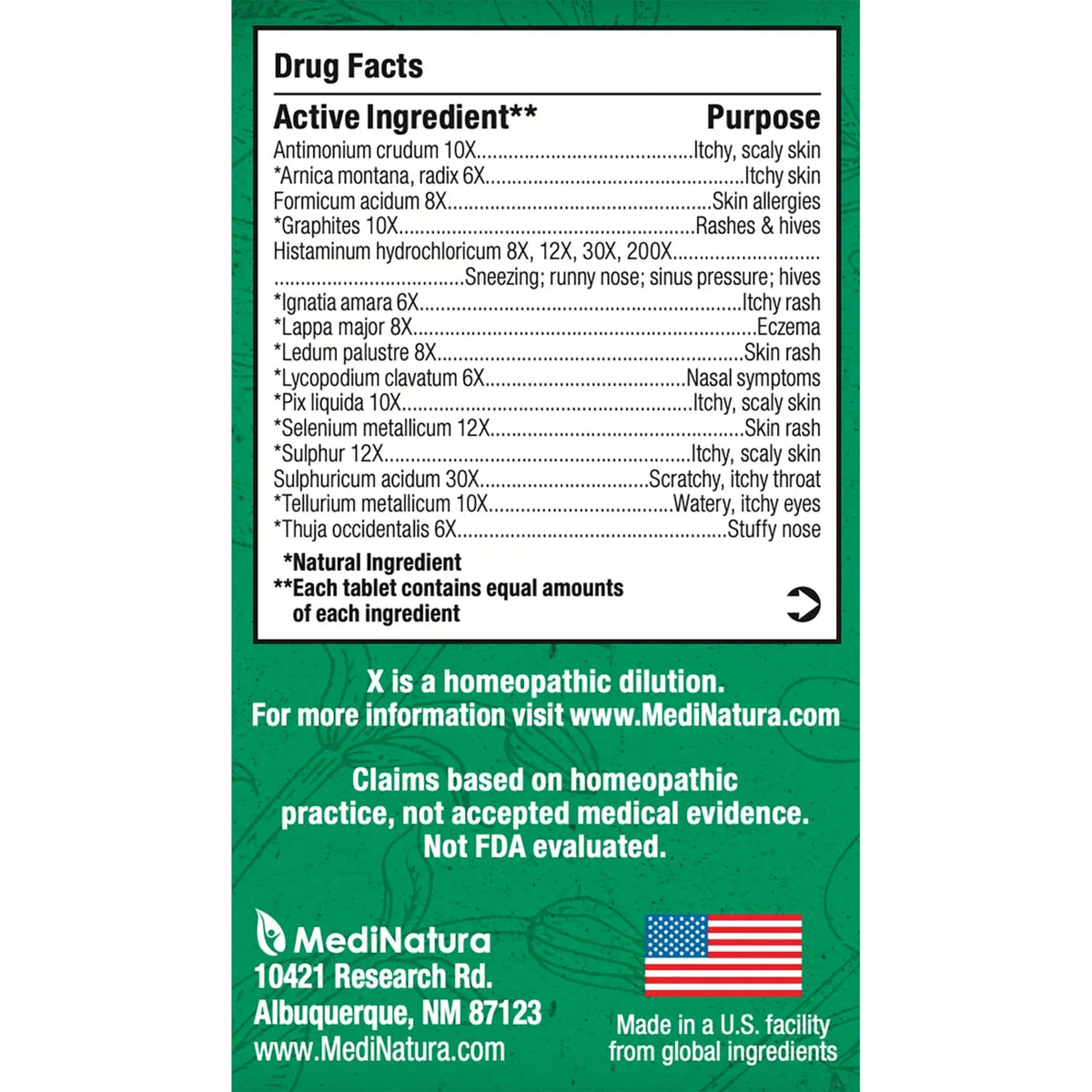 BHI Allergy Relief Tablets