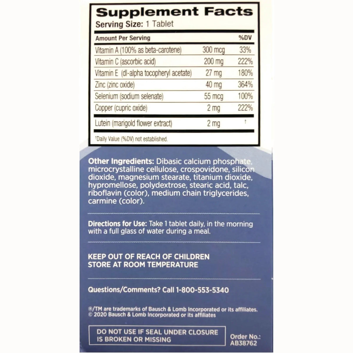 Ocuvite Lutein & Antioxidants