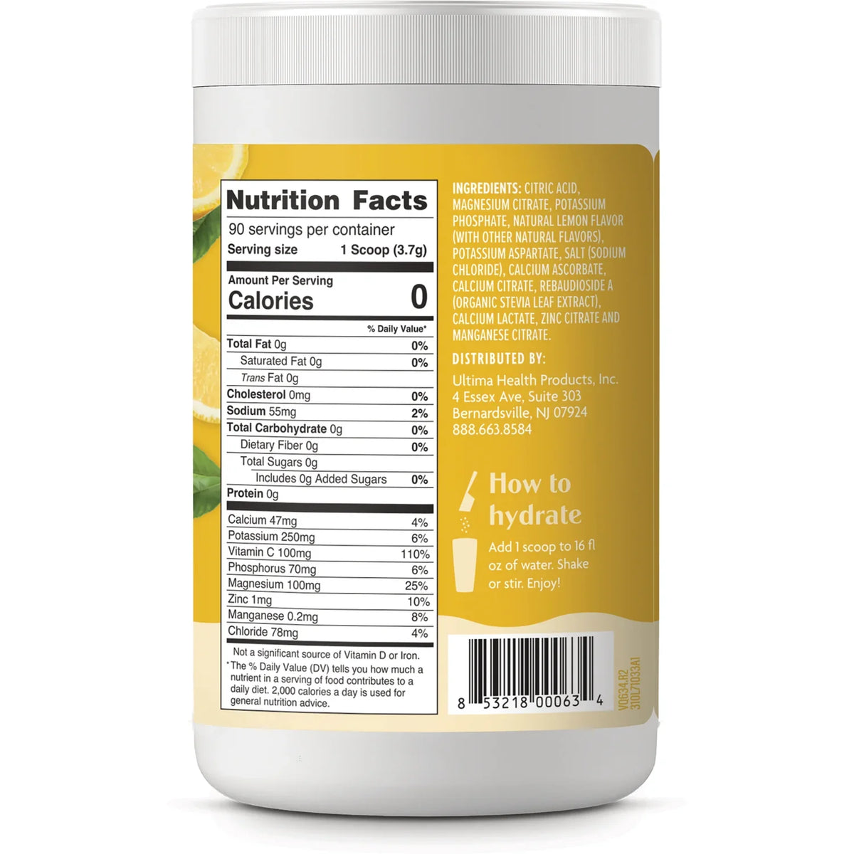 Daily Electrolyte Drink Mix - Lemonade