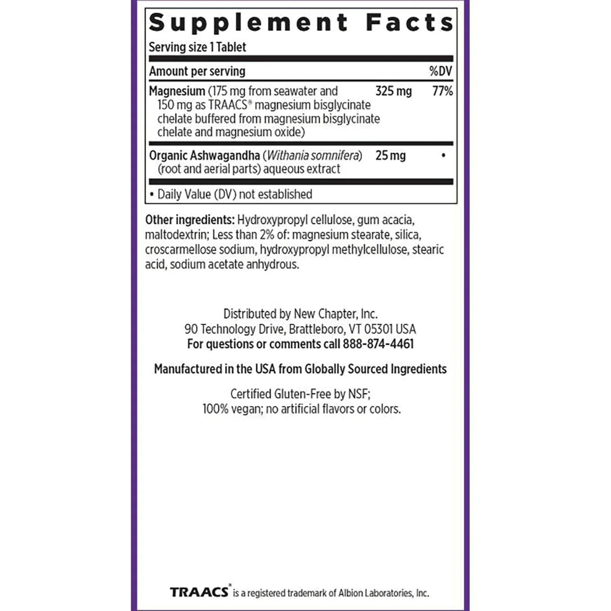 Magnesium + Ashwagandha