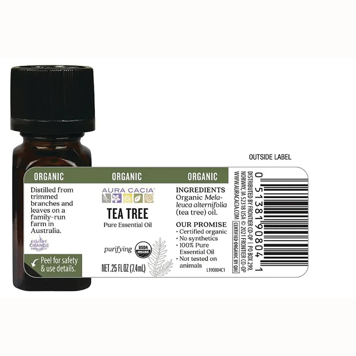 Organic Tea Tree Pure Essential Oil