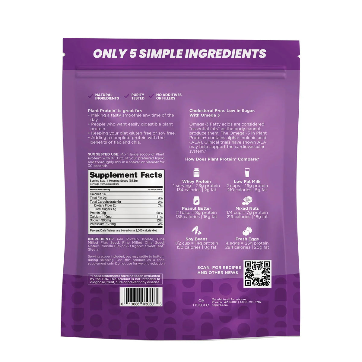 Plant Protein+ - Creamy Vanilla