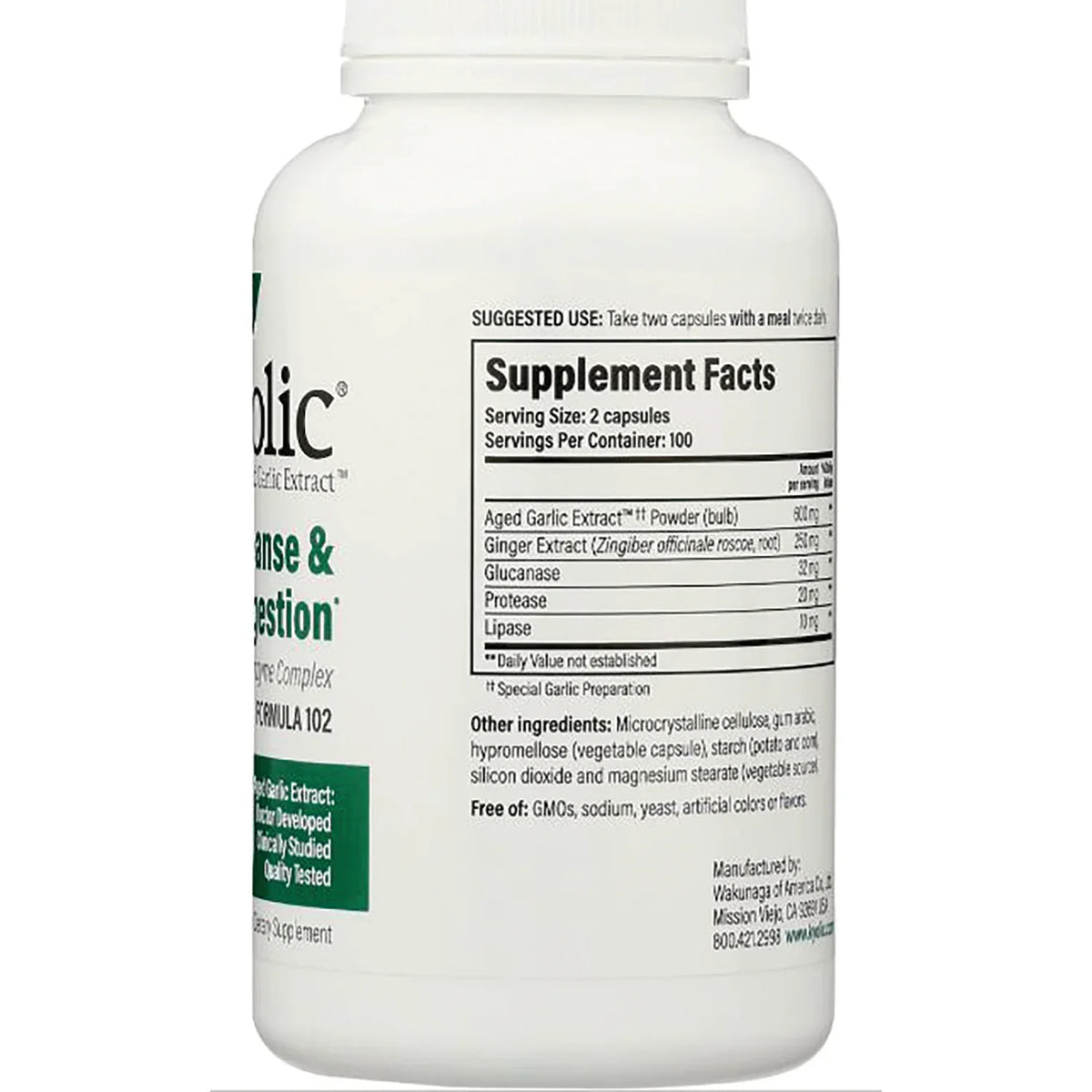 #102 Aged Garlic Extract Cleanse & Digestion