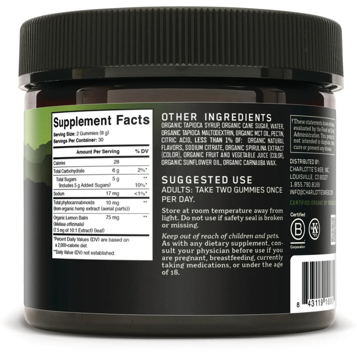 CBD Calm - Lemon Lime
