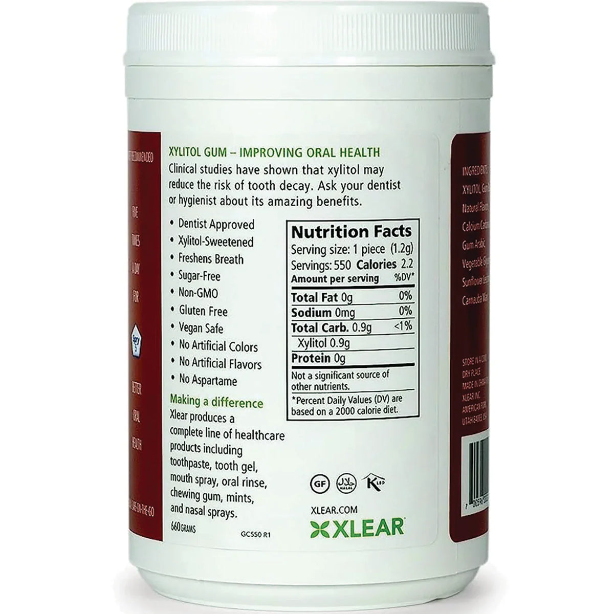 Spry Sugar-Free Gum - Natural Cinnamon