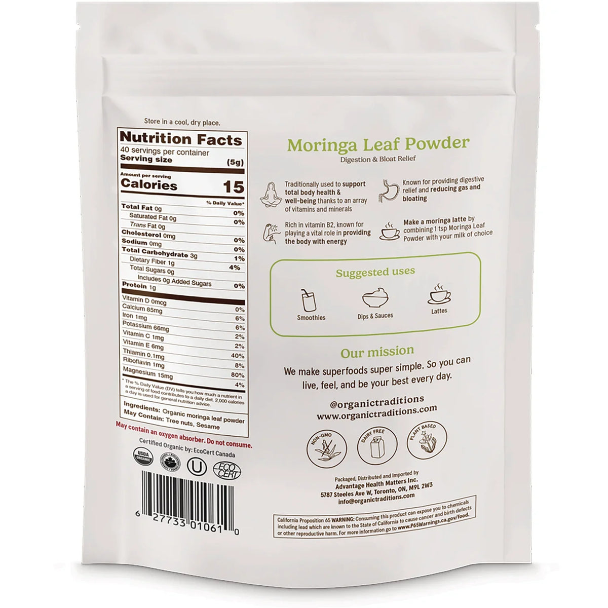 Moringa Leaf Powder