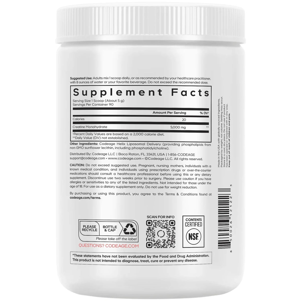 Liposomal Creatine Sport - Unflavored