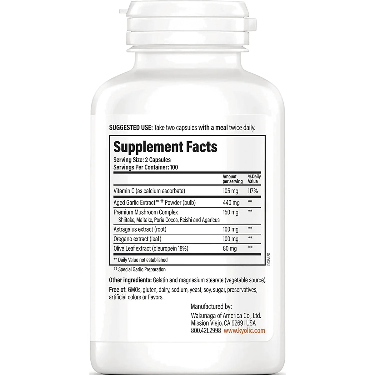 #103 Garlic, Vitamin C, Astragalus