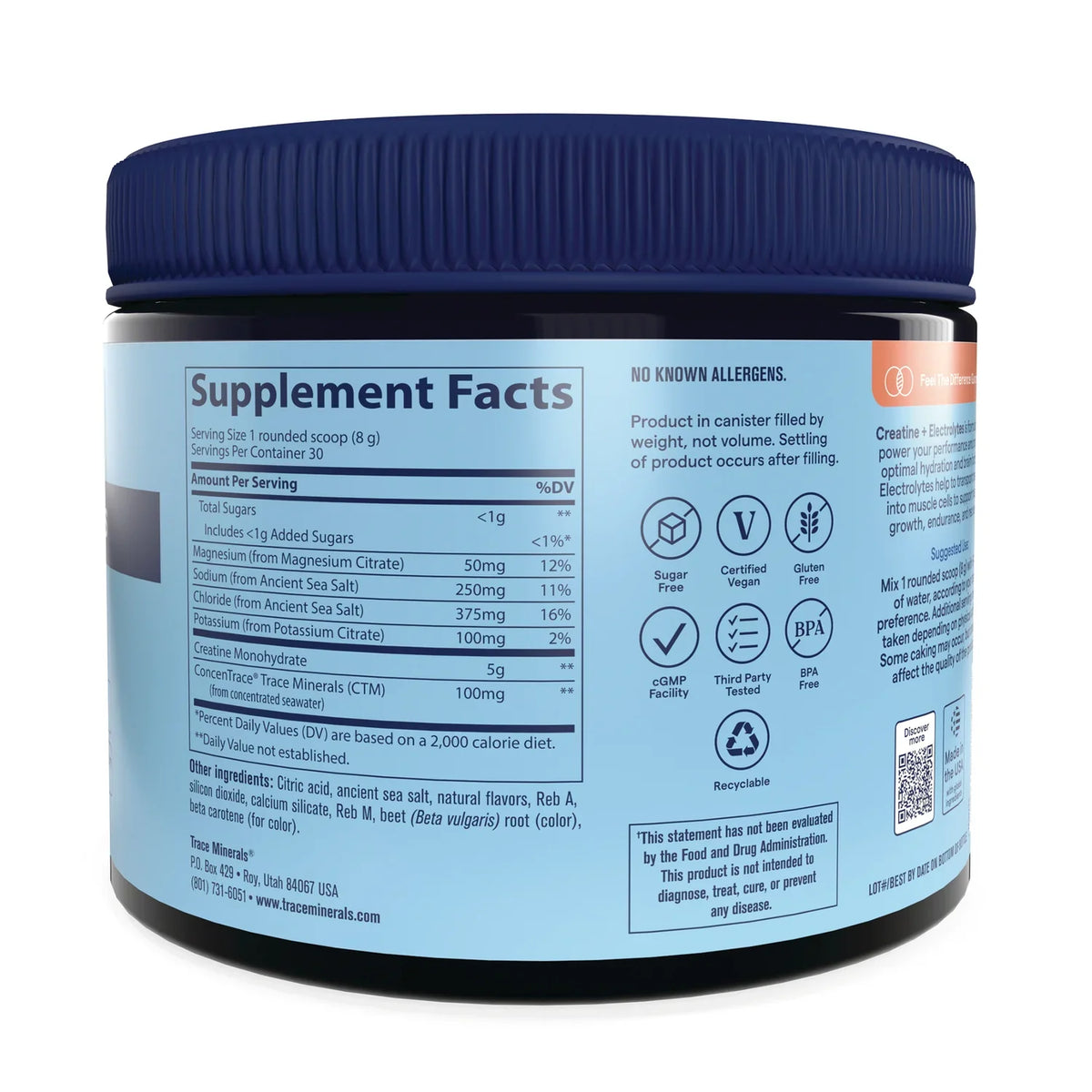Creatine + Electrolytes Powder - Orange Mango